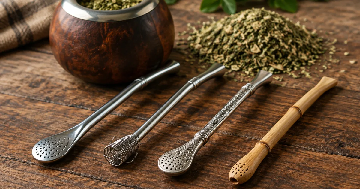 Bombilla : comment choisir la bonne paille à maté